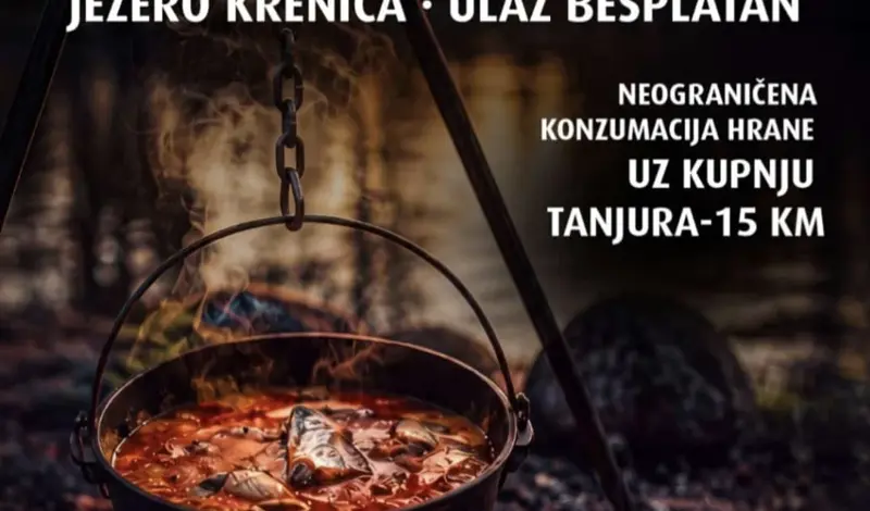 Tradicionalna Fišijada na Jezeru Krenica: Spoj dobre hrane, druženja i predivnog ambijenta