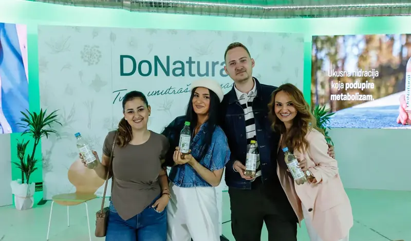 Predstavljene nove herbalne vode DoNatural FOTO