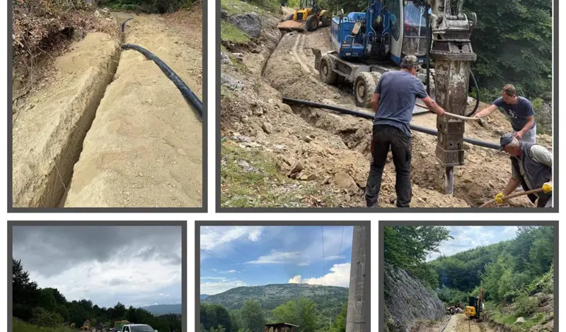 Posušje nastavlja širiti vodovodnu mrežu: Novi cjevovodi prema Zagorju, Sobču i Tribistovu