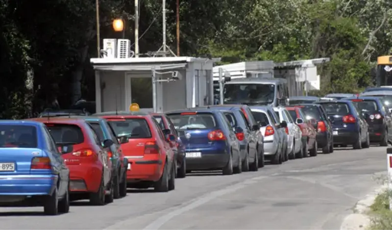 Gužve na graničnim prijelazima prema moru