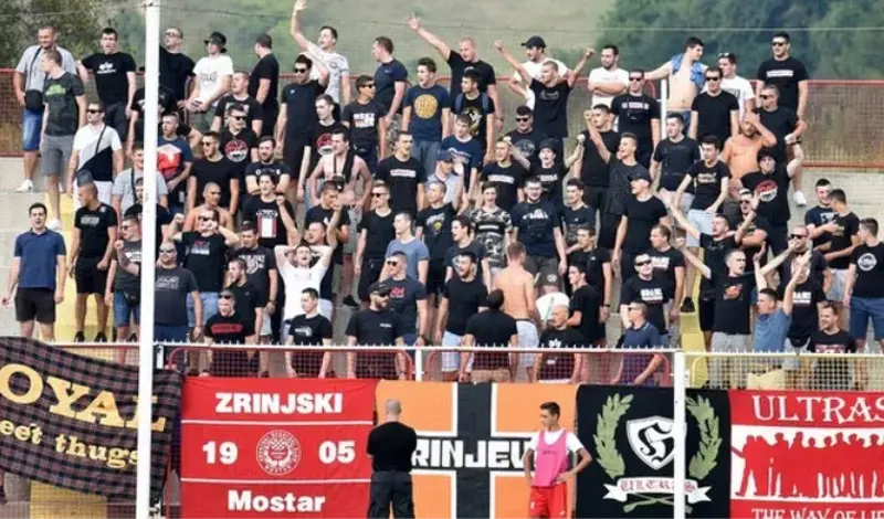 Ultrasi pjesmom podržali kolege u KPZ Mostar