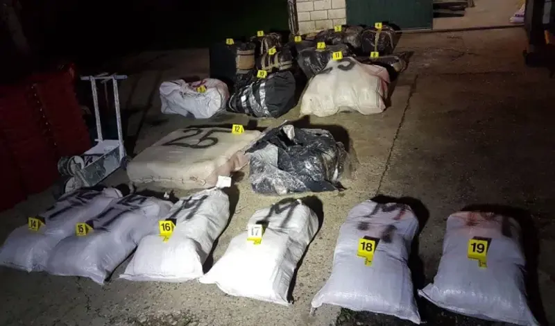 Uništeno više od 170 kilograma droge