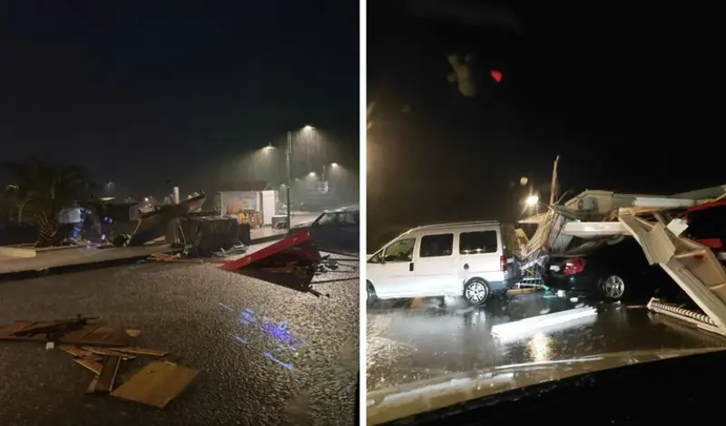 VIDEO Grmljavinsko nevrijeme u Dalmaciji. Nastao je kaos u nekim dijelovima