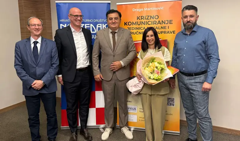 U Ljubuškom predstavljena knjiga o kriznom komuniciranju dr. sc. Drage Martinovića FOTO