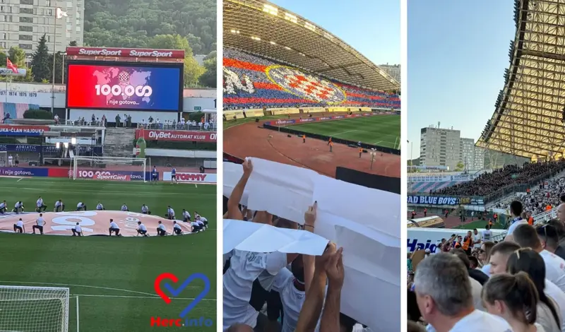 Dalmacija i Hercegovina na tribinama! Hajduk pobijedio! Sahiti: Navijači nisu normalni
