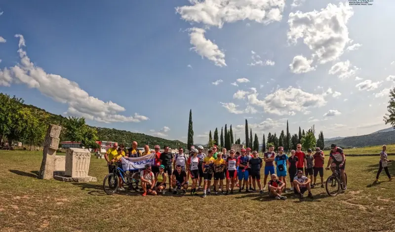 Posljednja Ćiro biciklijada u 2023 godini promovirala cikloturističke potencijale grada Stoca FOTO