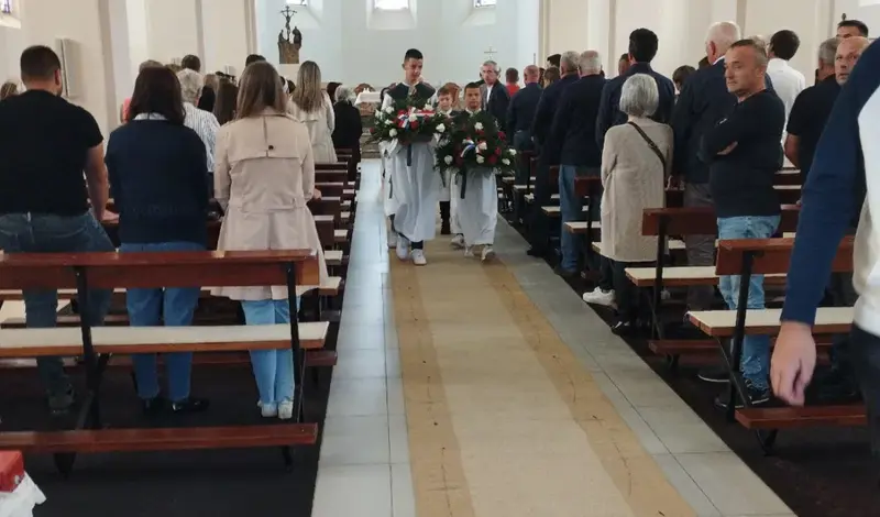 FOTO: U rodnom kraju u Hercegovini služena sveta misa za generala Blagu Zadru