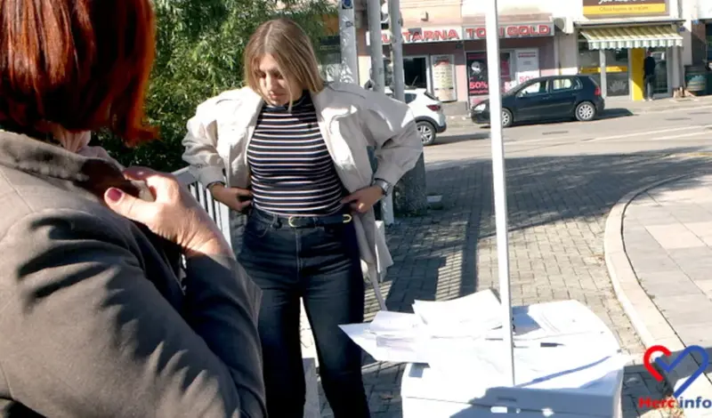 FOTO: U Širokom Brijegu građani iz ZHŽ-a potpisivali peticiju protiv korupcije