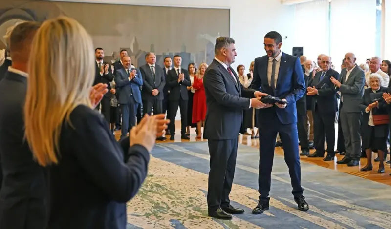 Milanović odlikovao akademkinju Ljerku Ostojić i tenisača Marina Čilića