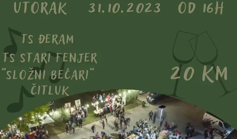11. Raštikijada u utorak 31. listopada