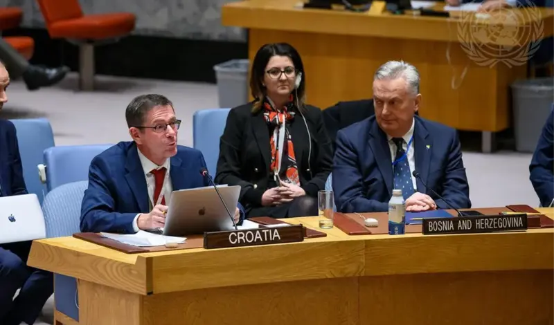 Vijeće sigurnosti UN - Hrvatska traži promjenu izbornog inženjeringa koji je Komšića doveo na vlast