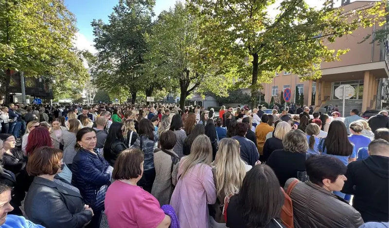 Zdravstveni radnici HNŽ-a prosvjednom šetnjom ponovno izrazili nezadovoljstvo