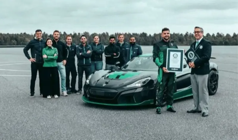 Mate Rimac oborio s Neverom još jedan rekord u brzoj vožnji - unatrag