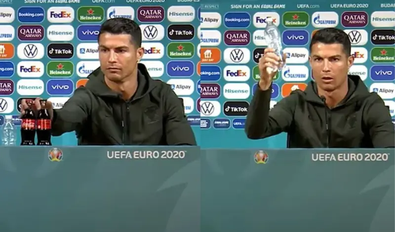 Ovim je potezom Ronaldo olakšao Coca-Colu za 4 milijarde dolara! 'Pijte vodu'