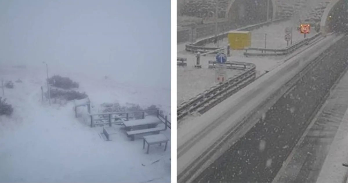 Snijeg pada na planinama Dalmacije, temperature svugdje značajno niže