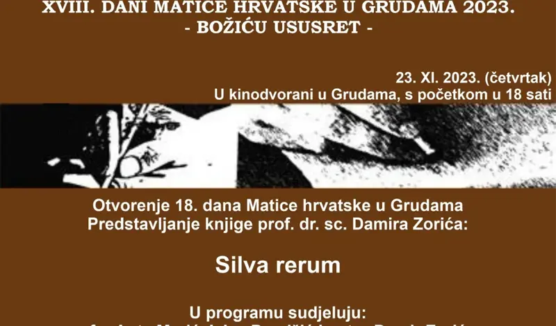 XVIII Dani MH u Grudama - Božiću ususret