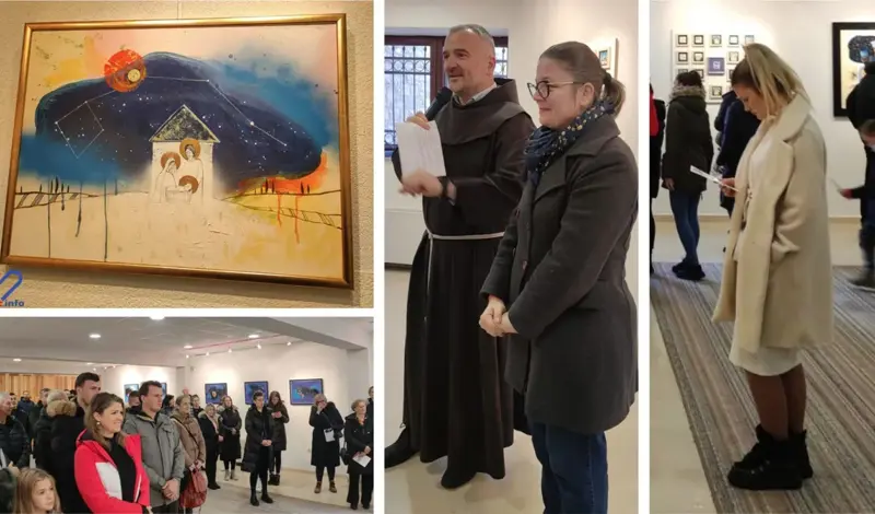 FOTO: Franjevačka kuća molitve u Masnoj Luci, na Blidinju, domaćin predivne izložbe