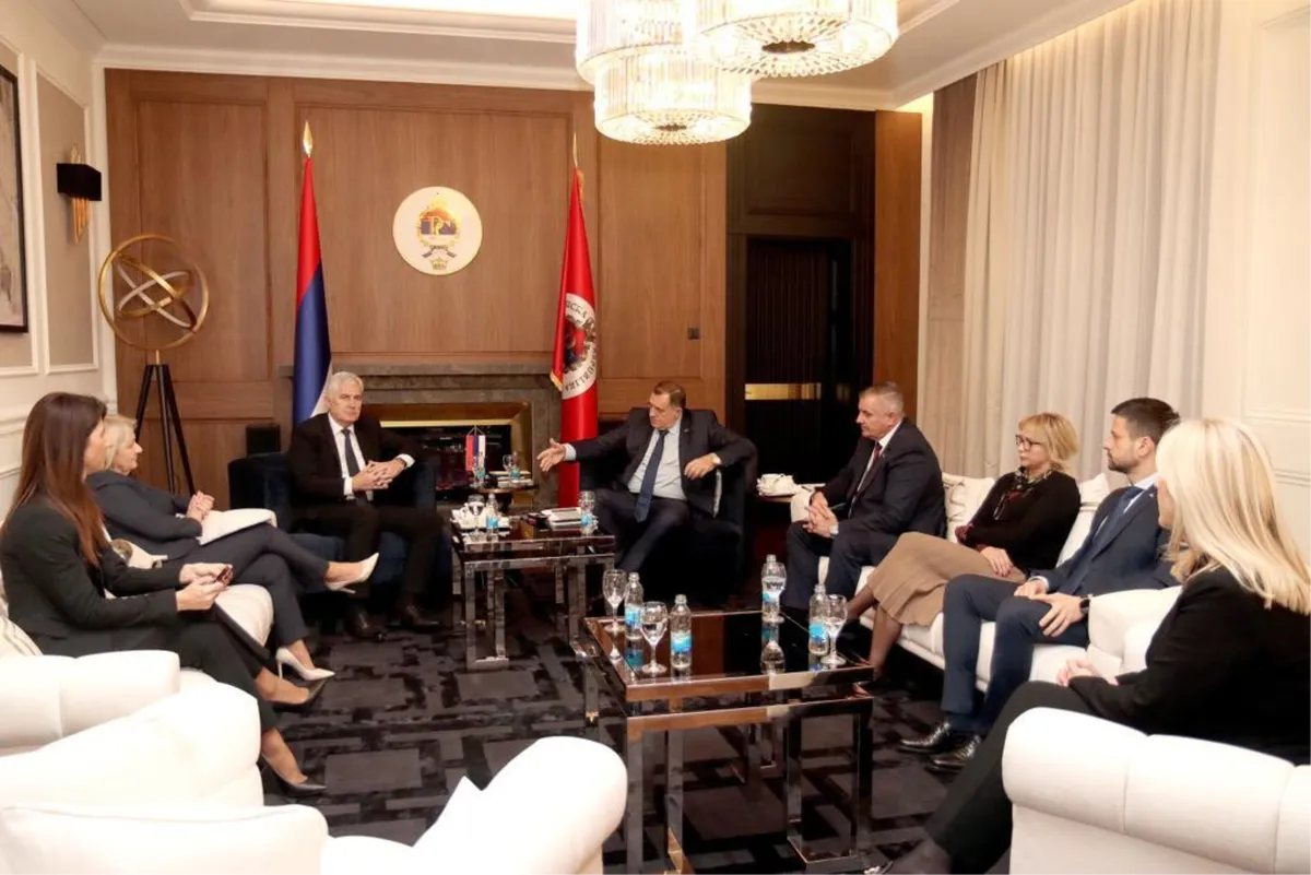 Čović i Dodik razgovarali o funkcioniranju vlasti na državnoj razini