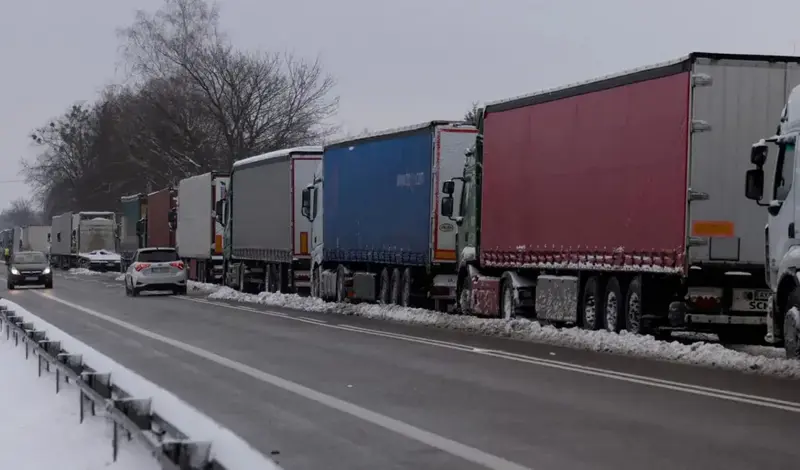 Poljski vozači kamiona deblokirali ključni granični prijelaz 