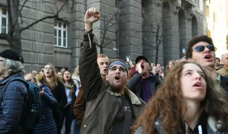 Beograd - Studenti blokirali prometnice