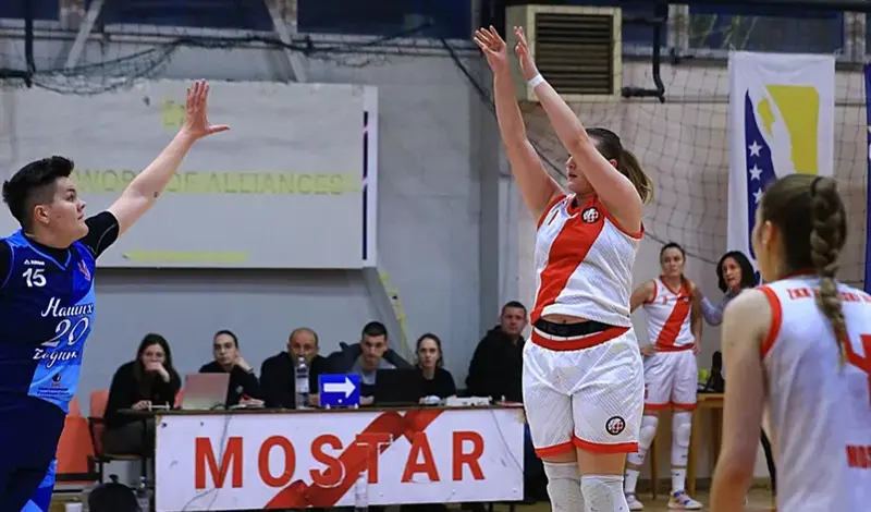 FOTO: Košarkašice Zrinjskog i dalje melju sve pred sobom! Slavile i protiv Leotara