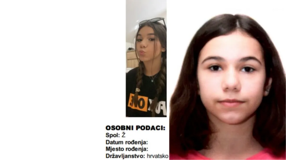 Ines (14) je nestala! Policija je prvi put aktivirala NENO Alarm: Evo o čemu se radi