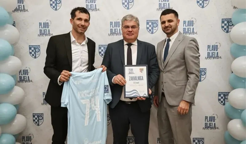 FOTO: Nogometni klub Posušje obilježio svoju Plavo-bijelu noć