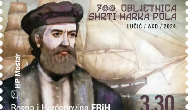 Prigodnom poštanskom markom HP Mostar obilježila 700. obljetnicu smrti Marka Pola