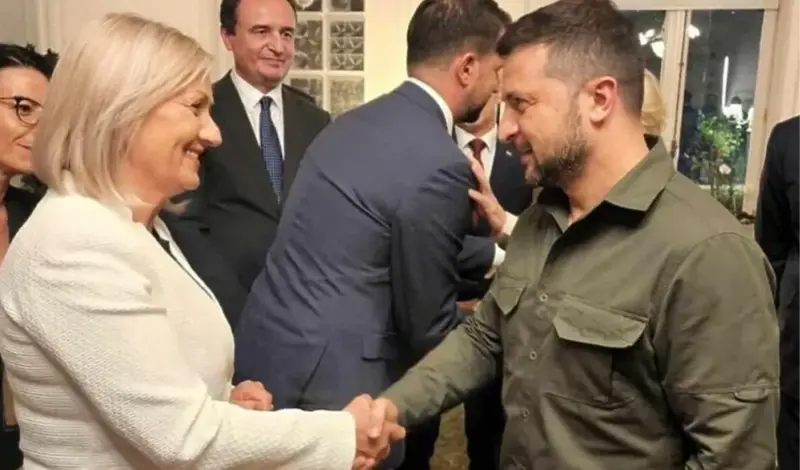 Zelenski zahvalio Borjani Krišto! Hvala vam što stojite uz Ukrajinu