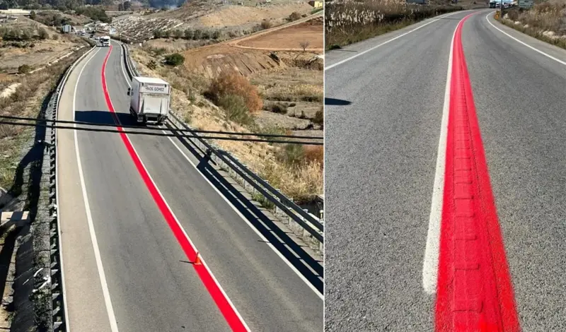 Na ceste stigla puna crvena linija, evo što to znači