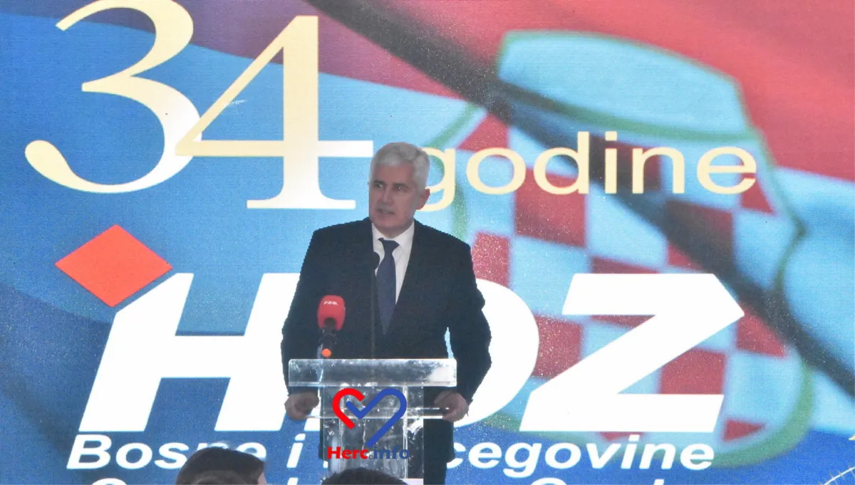 Čović iz Gruda poslao poruku 'srpskom svetu' i Milanoviću! Potvrdio i da BiH otvara pregovore s EU
