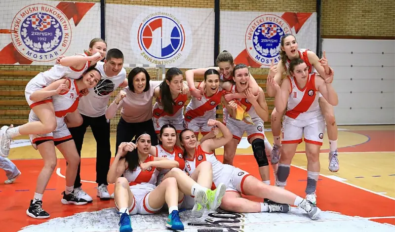 FOTO: Plemkinje u Mostaru slavile protiv Jumpera! Bravo ŽKK Zrinjski 2010