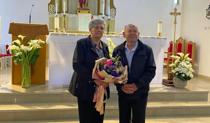 FOTO: Ivica i Nevenka proslavili dijamantni pir! I po Njemačkoj radili, a veliku obitelj izgradili u vjeri i ljubavi