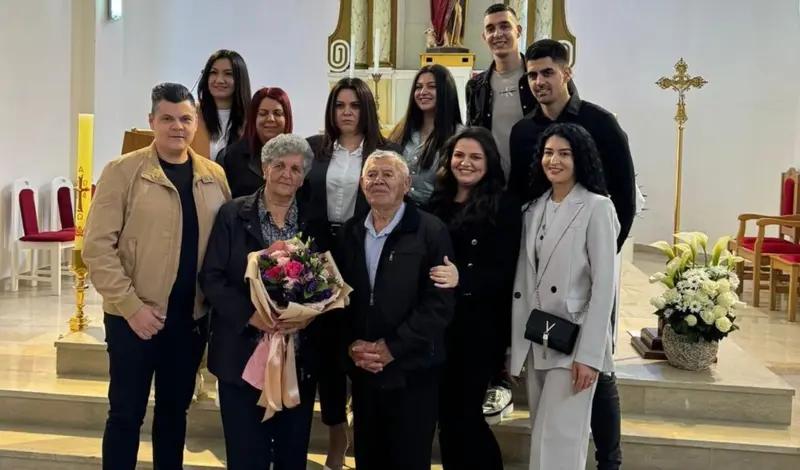 FOTO: Ivica i Nevenka proslavili dijamantni pir! I po Njemačkoj radili, a veliku obitelj izgradili u vjeri i ljubavi