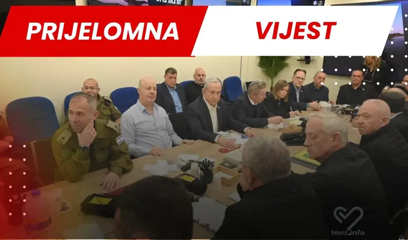 Benjamin Netanyahu okupio dužnosnike u vojnom stožeru