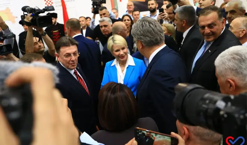 FOTO: Otvoren je 25. Međunarodni sajam u Mostaru! Plenković održao govor! Šalju se snažne poruke 