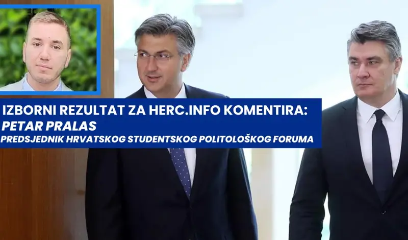 Petar Pralas: HDZ je relativni pobjednik, SDP nije ispunio očekivanja s obzirom na angažman predsjednika Milanovića