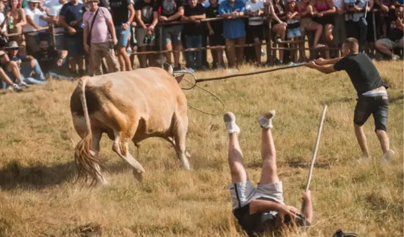 Ova fotografija kandidira za najbolju novinsku u jugoistočnoj Europi! Nastala kad je slavio bik Mesi, Benita Brajkovića
