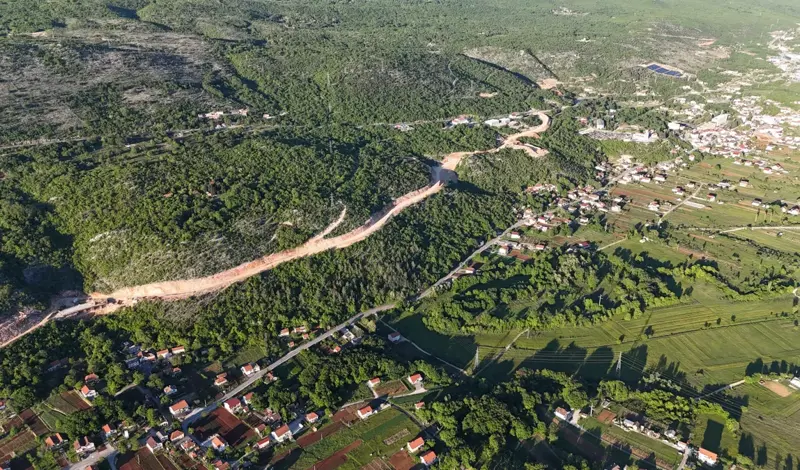 Javni poziv za uvid u Idejni projekt izgradnje brze ceste Mostar - Široki Brijeg - Grude - RH