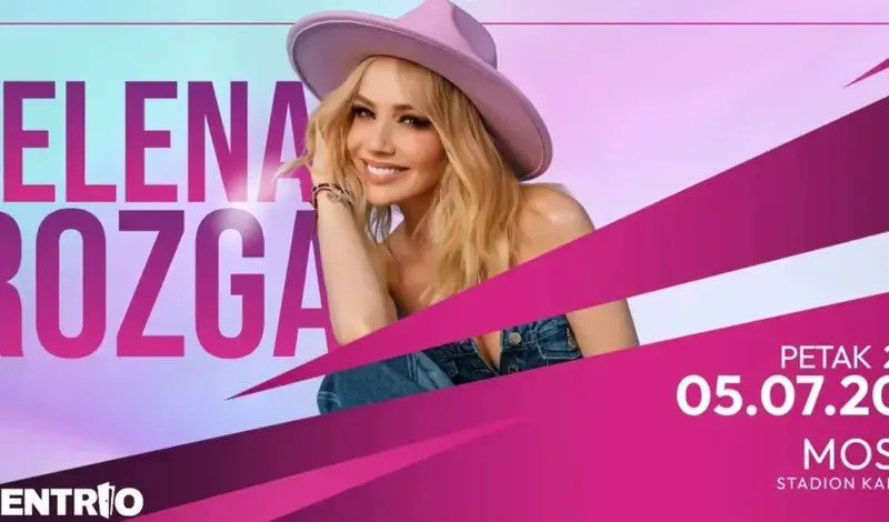 Koncert ljeta u Mostaru! Jelena Rozga napunit će stadion, interes za koncert ogroman