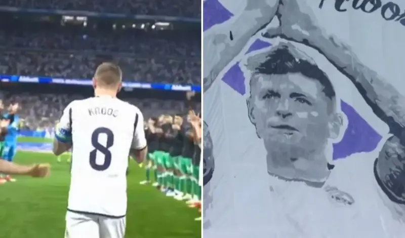 Real Madrid se oprašta od jednog od najvećih! Toni Kroos igra posljednju utakmicu na Bernabeuu