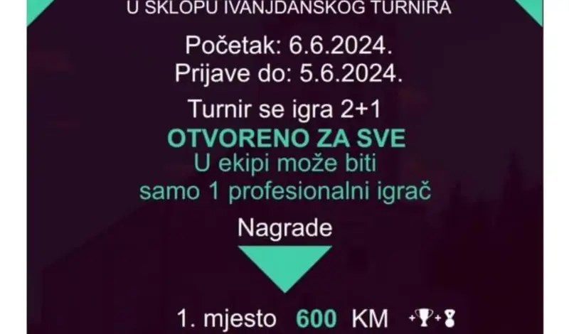Bogat program na XXI. Ivandanjskom turniru Ružići 2024.