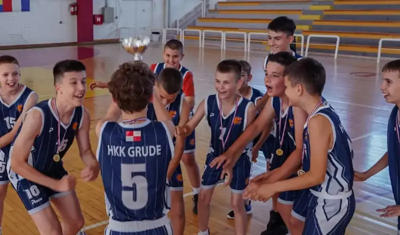 Mladi košarkaši HKK Grude pobjednici Lige mladih