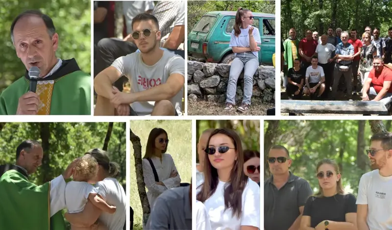 FOTOGALERIJA: Povratak na Biskupov grob nakon 5 godina! Fra Petar: Naši stari se nisu plašili jer su znali da je Gospodin s njima!