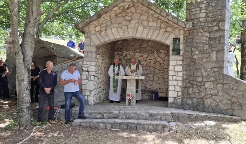 Na Misištu na Bilima služena sveta misa FOTO