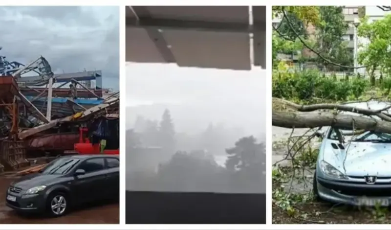 Nevrijeme poharalo i Crnu Goru, dvoje poginulih! Jednu osobu usmrtio grom, na drugu se srušio kran
