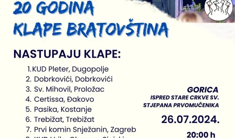 U župi Gorica-Sovići izložba slika i koncert klapa