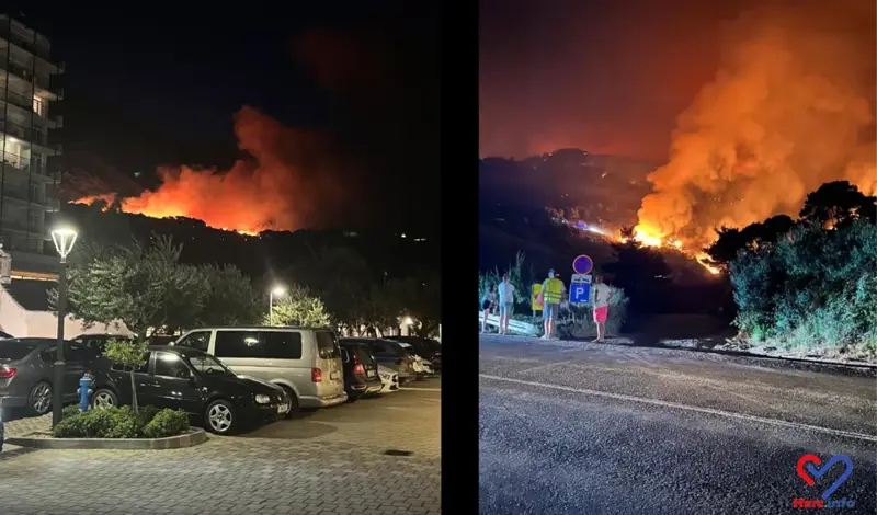 VIDEO s požarišta u Tučepima: Stanje je izuzetno teško