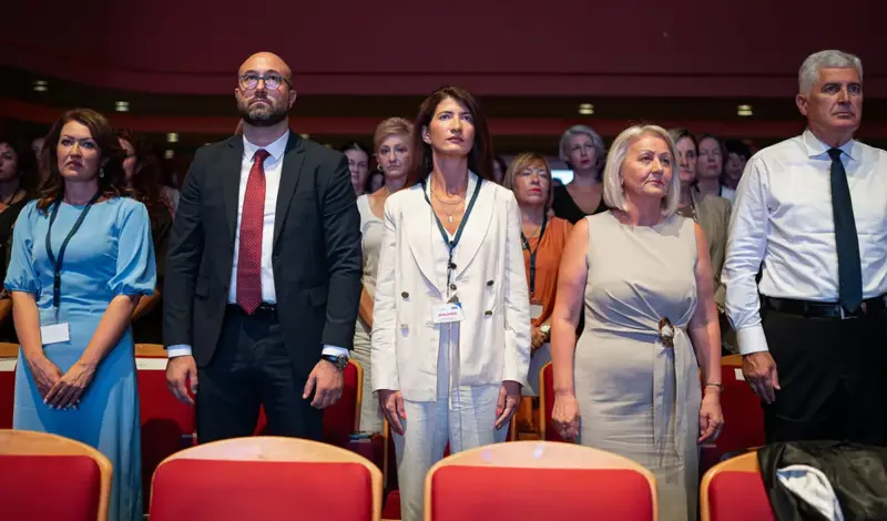 Ana Andrić predsjednica, Daniela Perić zamjenica predsjednice Zajednice žena HDZ-a BiH ''Kraljica Katarina Kosača''