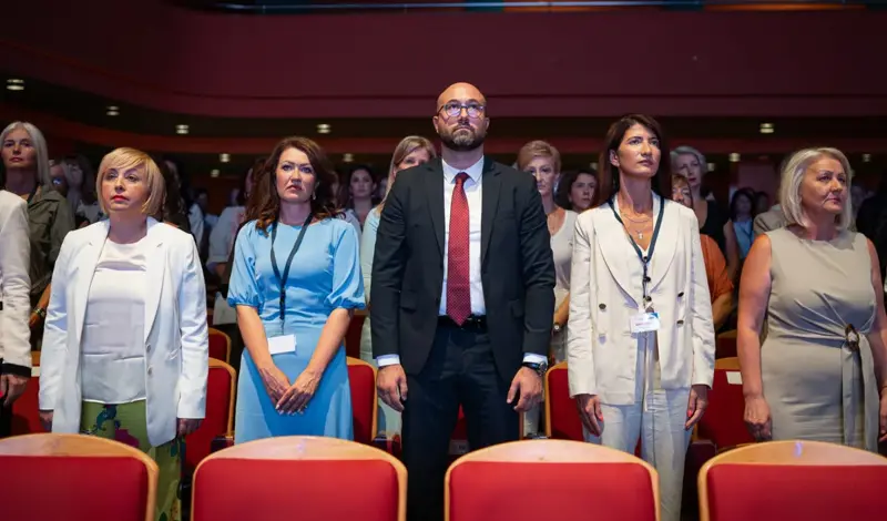 Ana Andrić predsjednica, Daniela Perić zamjenica predsjednice Zajednice žena HDZ-a BiH ''Kraljica Katarina Kosača''